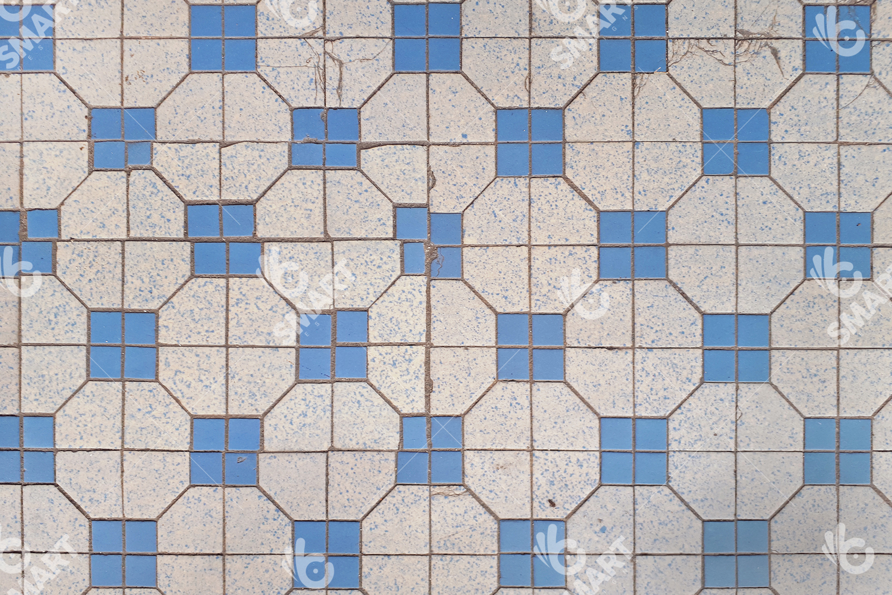 Blue Mosaic Tiles 2420
